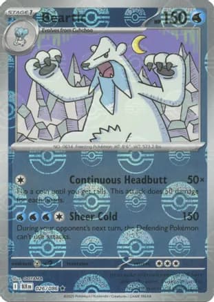 Beartic (Poke Ball Pattern) — SV: Black Bolt