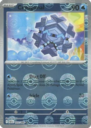 Cryogonal (Poke Ball Pattern) — SV: Black Bolt
