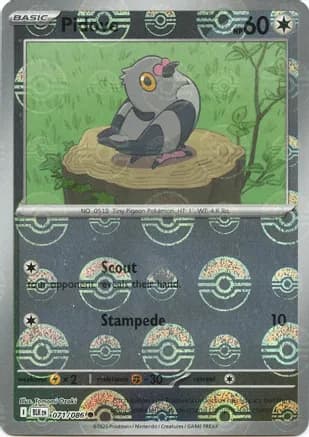 Pidove (Poke Ball Pattern) — SV: Black Bolt