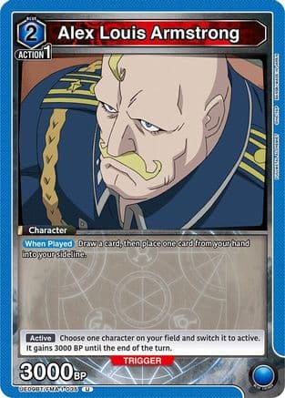 Alex Louis Armstrong (035) — UE09BT: FULLMETAL ALCHEMIST