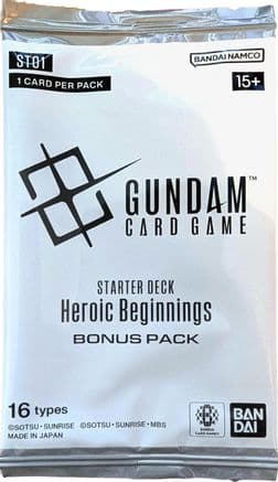 Starter Deck: Heroic Beginnings Bonus Pack — Starter Deck 01: Heroic Beginnings
