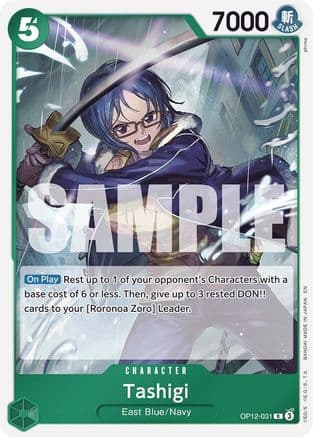 Tashigi — Legacy of the Master