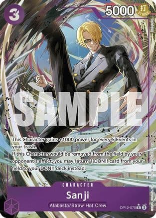 Sanji (070) (Alternate Art) — Legacy of the Master
