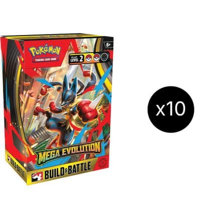 Mega Evolution Build & Battle Box Display — ME01: Mega Evolution