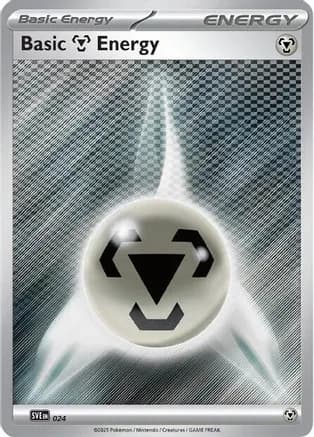 Basic Metal Energy - 024 — SVE: Scarlet & Violet Energies