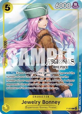 Jewelry Bonney (Offline Regional Participation Pack 2025 Vol.2) — One Piece Promotion Cards