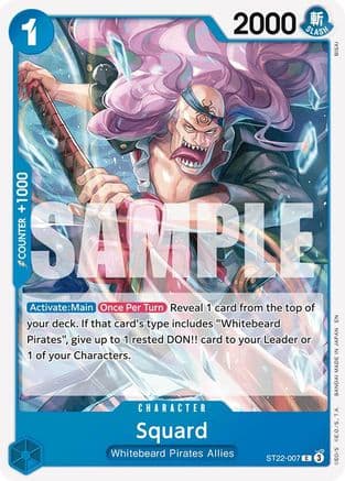 Squard — Starter Deck 22: Ace & Newgate