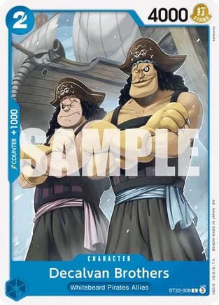 Decalvan Brothers — Starter Deck 22: Ace & Newgate