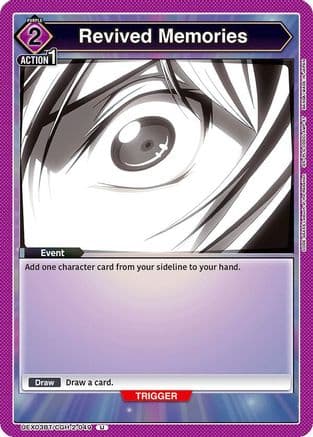 Revived Memories — UEX03BT: CODE GEASS: Lelouch of the Rebellion Vol.2