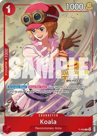 Koala (CS 25-26 Event Pack) — One Piece Promotion Cards