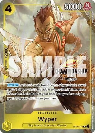 Wyper (CS 25-26 Celebration Pack) — One Piece Promotion Cards