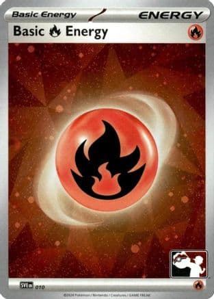 Basic Fire Energy - 010 (Cosmos Holo) — Prize Pack Series Cards