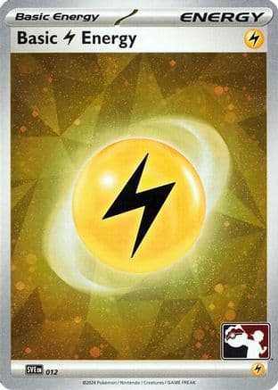 Basic Lightning Energy - 012 (Cosmos Holo) — Prize Pack Series Cards