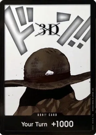 DON!! Card (3D) (Double Pack Set Vol. 8) — Legacy of the Master
