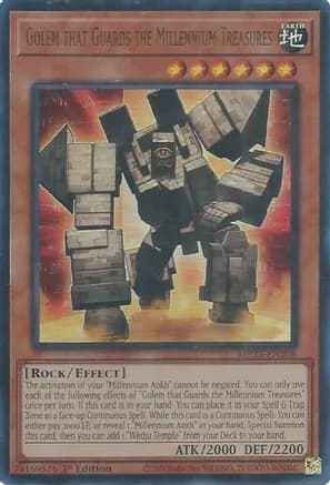 Golem that Guards the Millennium Treasures — 2025 Mega-Pack