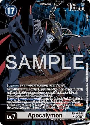 Apocalymon (Alternate Art) — Sinister Order