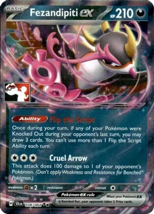 Fezandipiti ex - 038/064 (Series 7) — Prize Pack Series Cards