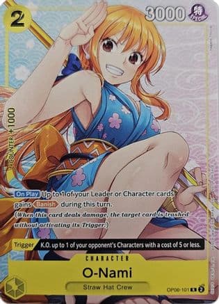 O-Nami (Welcome Pack Vol. 2) — One Piece Promotion Cards