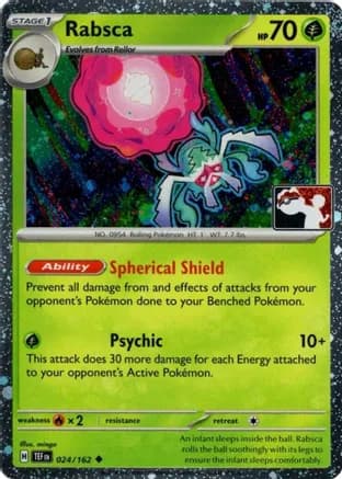 Rabsca - 024/162 (Cosmos Holo) — Prize Pack Series Cards