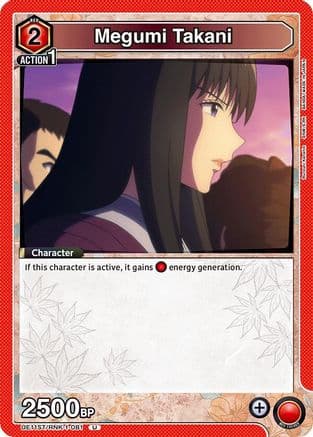 Megumi Takani (081) — UE11ST: Rurouni Kenshin Starter Deck