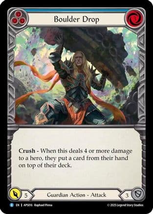 Boulder Drop (Blue) — Armory Deck: Pleiades