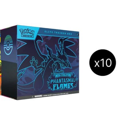 Phantasmal Flames Elite Trainer Box Case — ME02: Phantasmal Flames