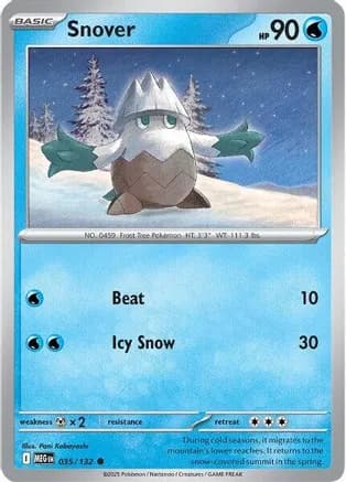 Snover - 035/132 — ME01: Mega Evolution