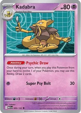 Kadabra — ME01: Mega Evolution