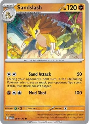 Sandslash — ME01: Mega Evolution