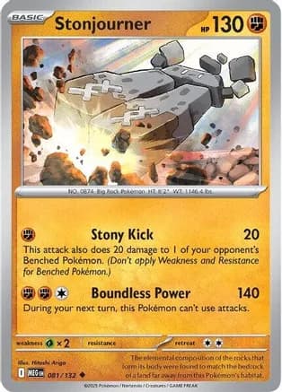Stonjourner — ME01: Mega Evolution
