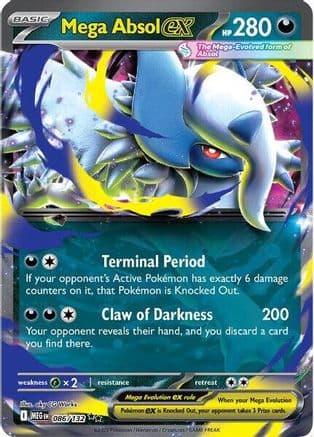 Mega Absol ex - 086/132 — ME01: Mega Evolution