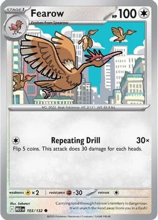 Fearow — ME01: Mega Evolution