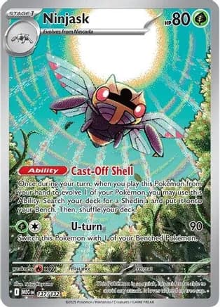 Ninjask - 137/132 — ME01: Mega Evolution