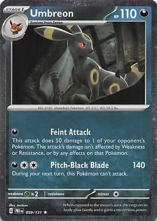 Umbreon - 059 (Cosmos Holo) — Miscellaneous Cards & Products