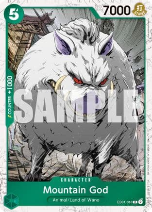 Mountain God (Pirate Foil) — Premium Booster -The Best- Vol. 2