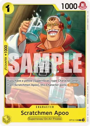 Scratchmen Apoo - OP10-108 (Reprint) — Premium Booster -The Best- Vol. 2