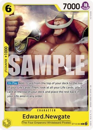 Edward.Newgate - ST13-004 (Reprint) — Premium Booster -The Best- Vol. 2