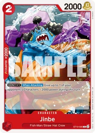 Jinbe - ST10-005 (Reprint) — Premium Booster -The Best- Vol. 2