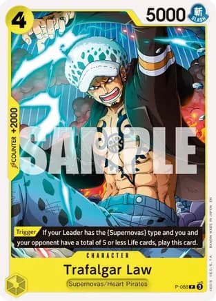 Trafalgar Law - P-088 (Reprint) — Premium Booster -The Best- Vol. 2
