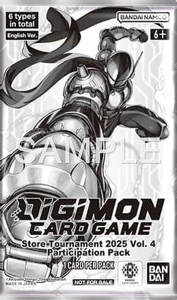 Store Tournament 2025 Vol.4 Participation Pack — Digimon Promotion Cards