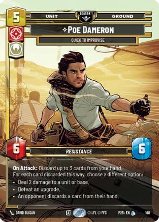 Poe Dameron - Quick to Improvise (168) — Sector and Regional Promos: Season 1