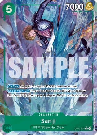 Sanji (Alternate Art) — Carrying On His Will