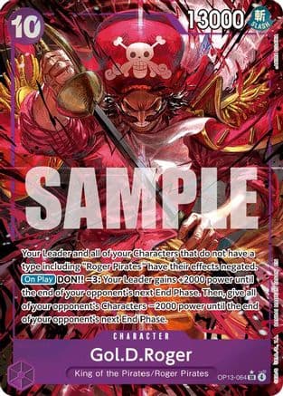 Gol.D.Roger (064) (Alternate Art) — Carrying On His Will