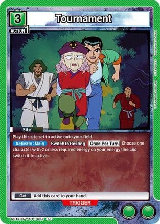 Tournament — UE13BT: Yu Yu Hakusho: Ghost Files