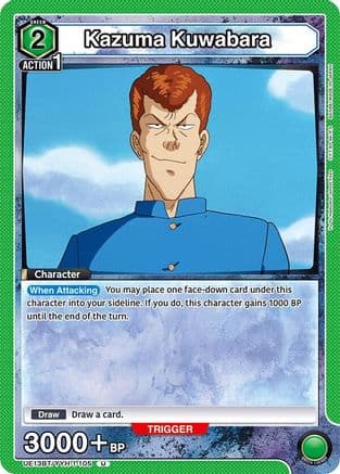 Kazuma Kuwabara (105) — UE13BT: Yu Yu Hakusho: Ghost Files