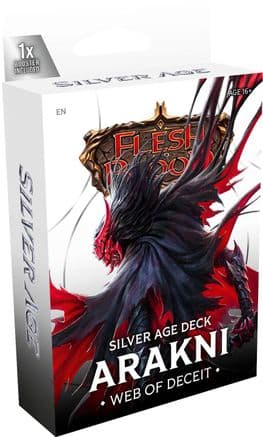 Silver Age Chapter 2 Deck - Arakni, Web of Deceit (Chaos Assassin) — Silver Age Chapter 2