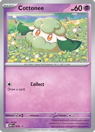 Cottonee (Cosmos Holo) — ME: Mega Evolution Promo