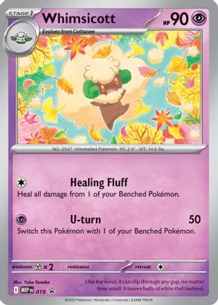 Whimsicott (Cosmos Holo) — ME: Mega Evolution Promo