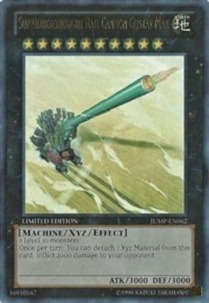Superdreadnought Rail Cannon Gustav Max — Shonen Jump Magazine Promos
