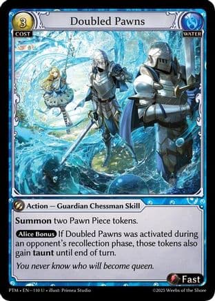 Doubled Pawns (Curio Foil) — Phantom Monarchs